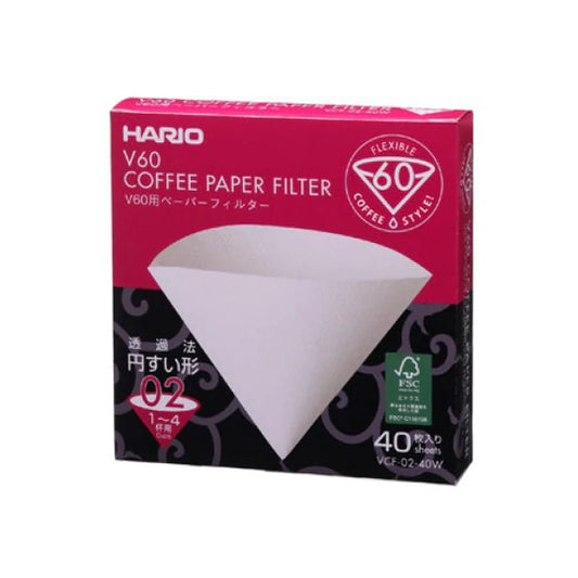 Hario V60 Paper Filter 02 - 40 Pack